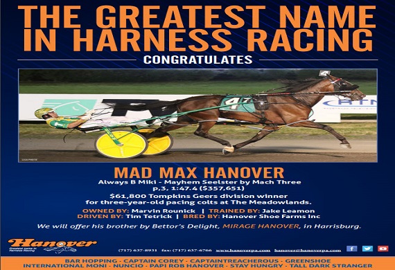 Mad Max Hanover 